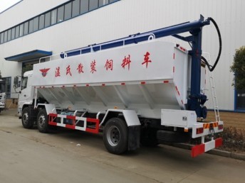 20噸40方禽畜散裝飼料運(yùn)輸車(chē) 高效養(yǎng)殖的物流利器與購(gòu)車(chē)指南